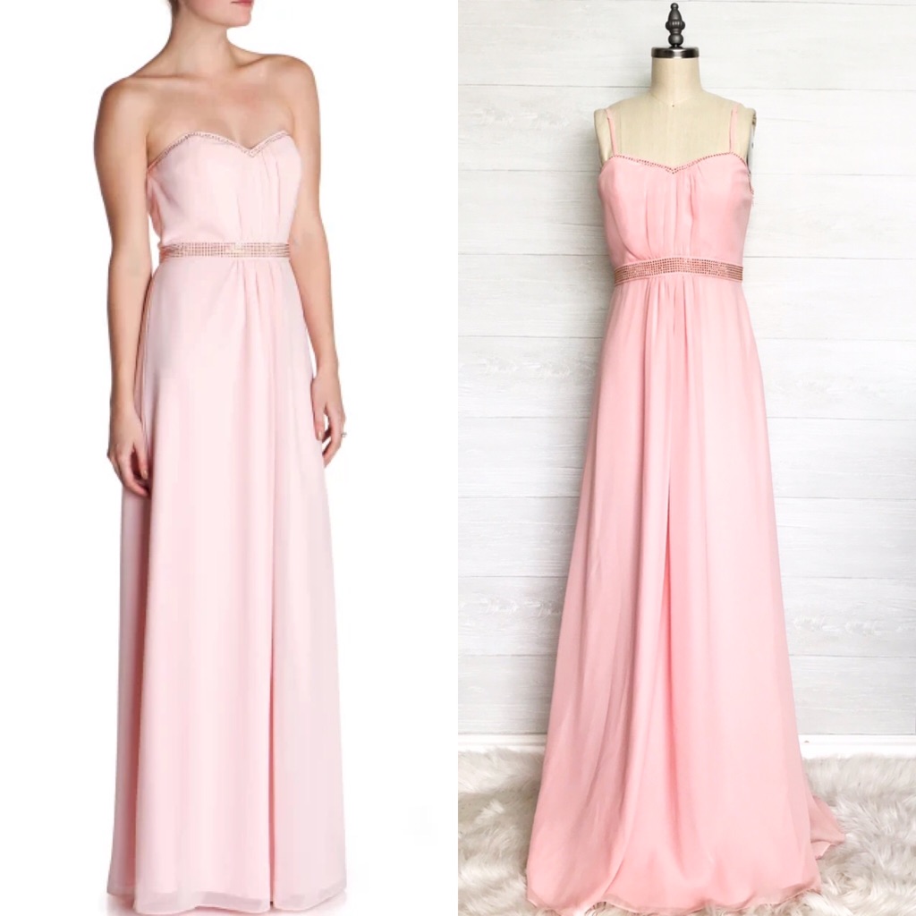 Ted Baker London Foelee Crystal Studded Maxi Dress Gown Prom Wedding Holiday
